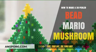 Crafting a 3D Perler Bead Mario Mushroom: Step-by-Step Guide