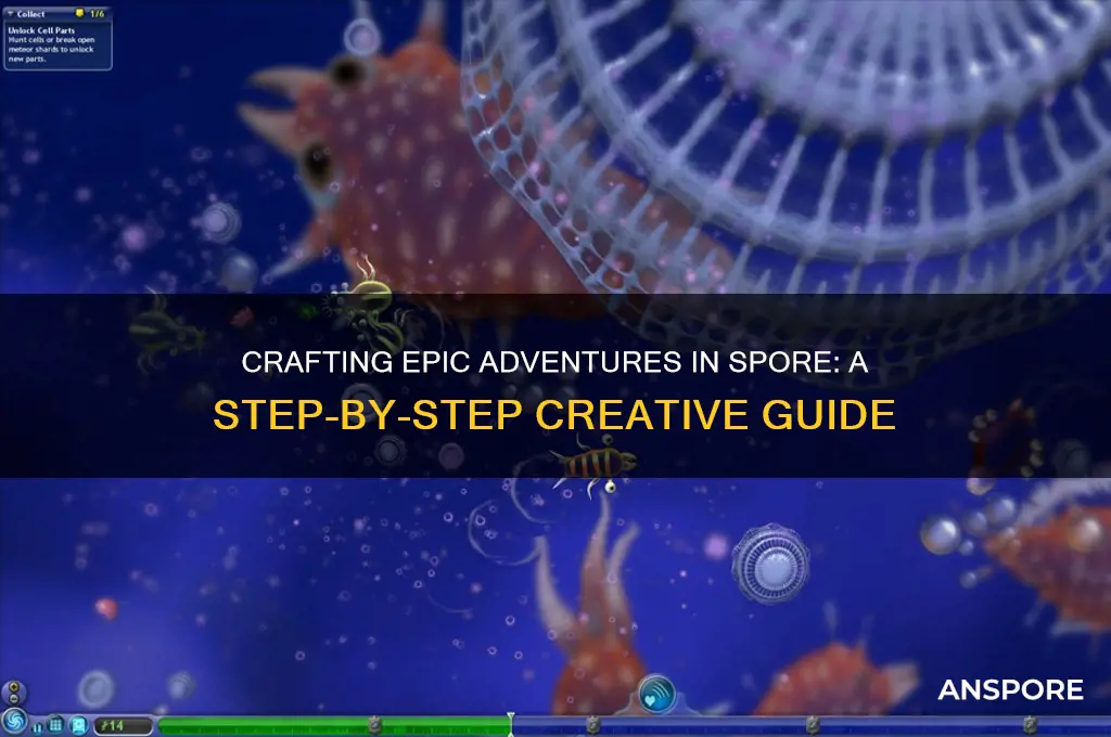 how to make a adventure on spore