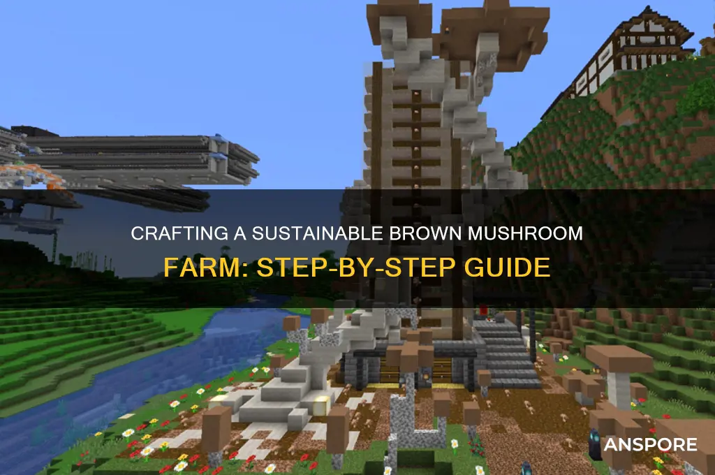 how to make a brown mushroom farm
