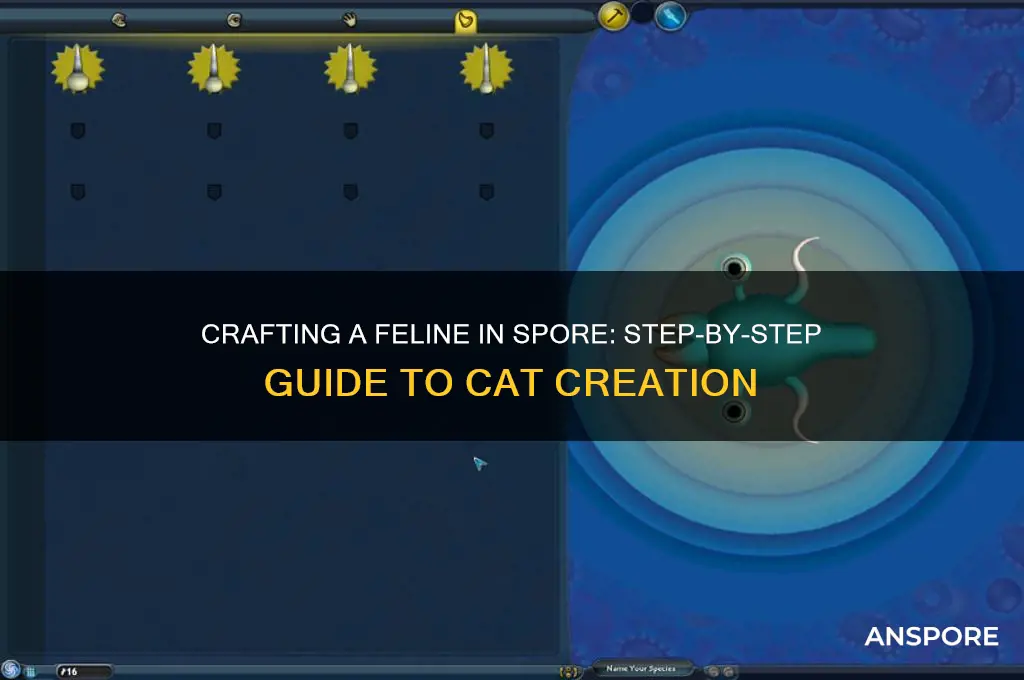 how to make a cat in spore