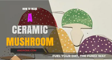 Crafting Whimsical Ceramic Mushrooms: A Step-by-Step DIY Guide