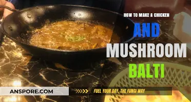 Spicy Chicken and Mushroom Balti: Easy Homemade Curry Recipe