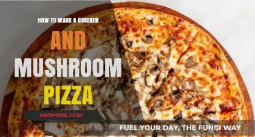 Delicious Chicken and Mushroom Pizza: Easy Homemade Recipe Guide