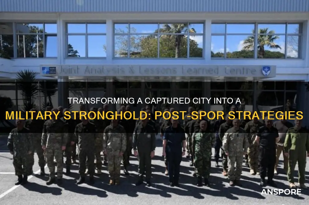 how to make a city military after capture spor