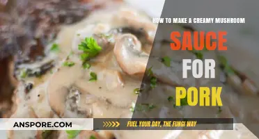 Creamy Mushroom Sauce Recipe: Perfect Pairing for Tender Pork Dishes