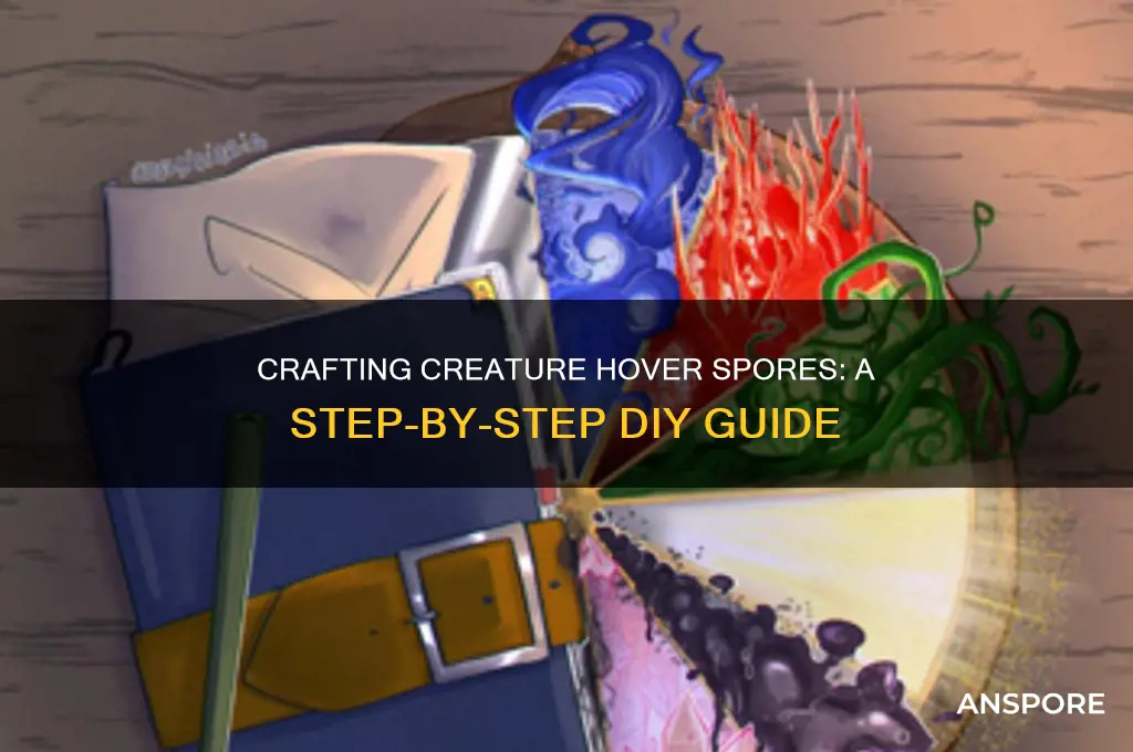 how to make a creature hover spore