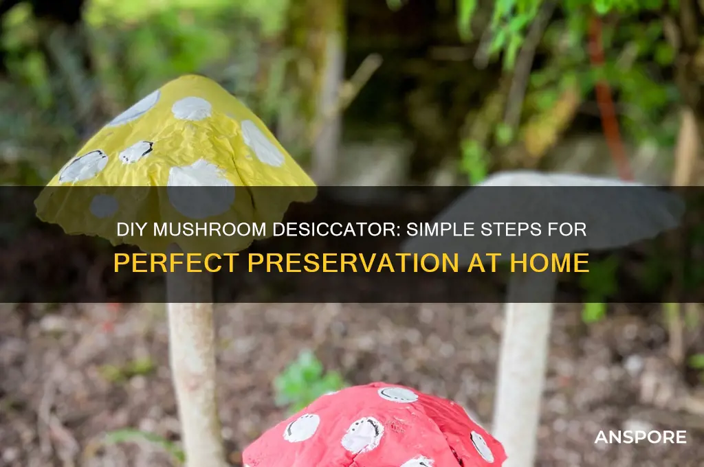 how to make a desiccator for mushrooms