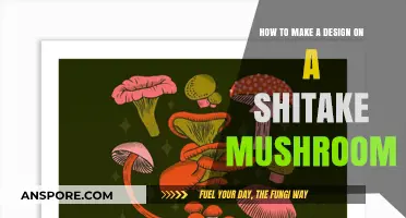 Creative Shroom Art: Crafting Unique Designs on Shiitake Mushrooms