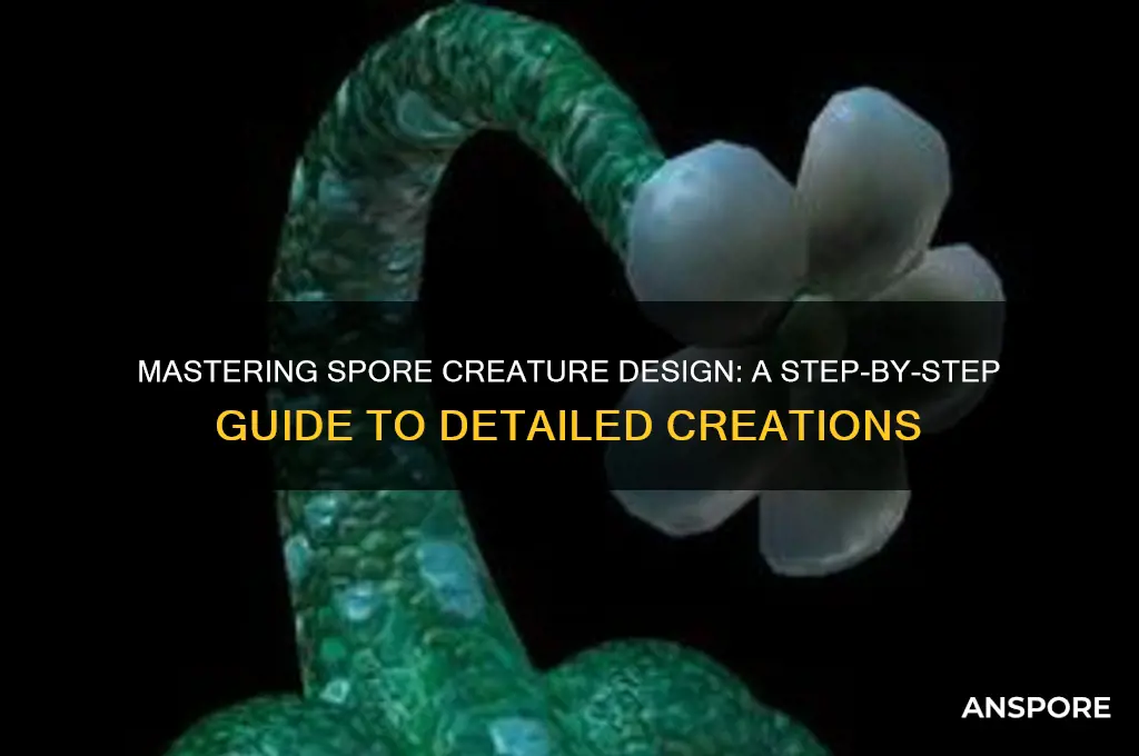 how to make a detailed spore creature