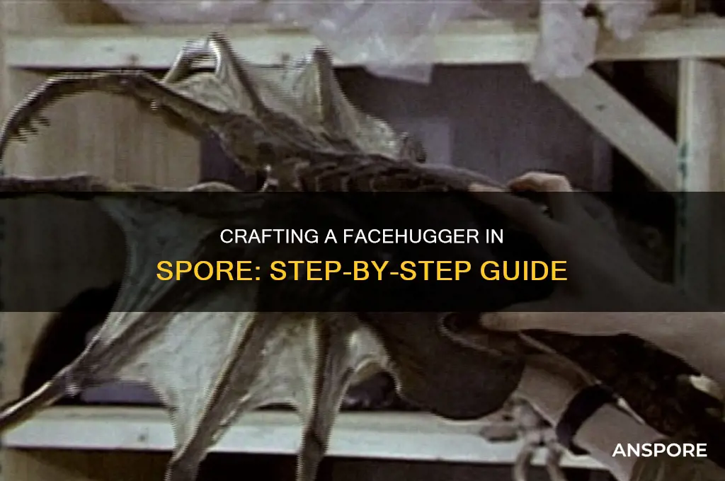 how to make a facehugger in spore