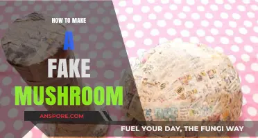 Crafting Realistic Fake Mushrooms: A Step-by-Step DIY Guide