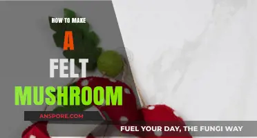 Crafting Cute Felt Mushrooms: A Simple DIY Guide for Beginners