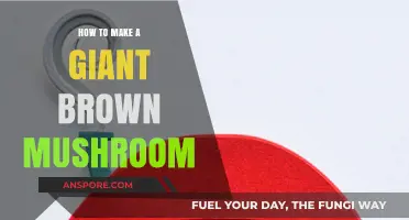 Crafting a Giant Brown Mushroom: A Step-by-Step Creative Guide