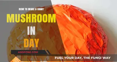 Crafting a Giant Mushroom in a Day: Easy DIY Guide
