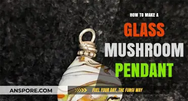 Crafting a Stunning Glass Mushroom Pendant: Step-by-Step Guide