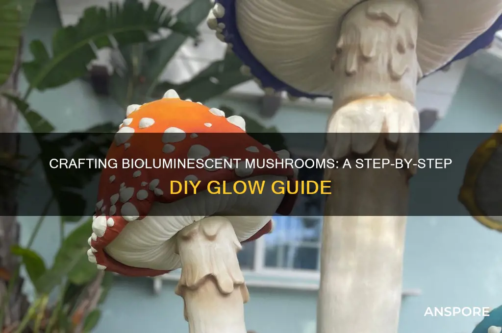 how to make a glowing mushroom