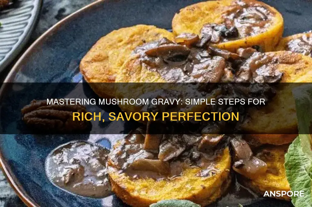 how to make a good mushroom gravy
