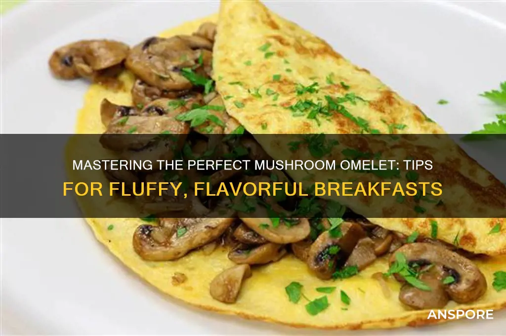 how to make a good mushroom omelet