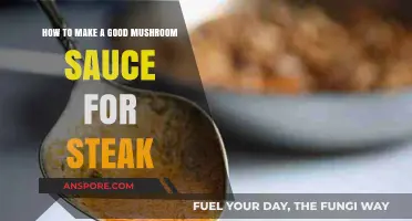 Perfect Mushroom Sauce: Elevate Your Steak with This Savory Recipe