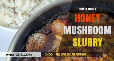 Crafting a Flavorful Honey Mushroom Slurry: Simple Steps and Tips