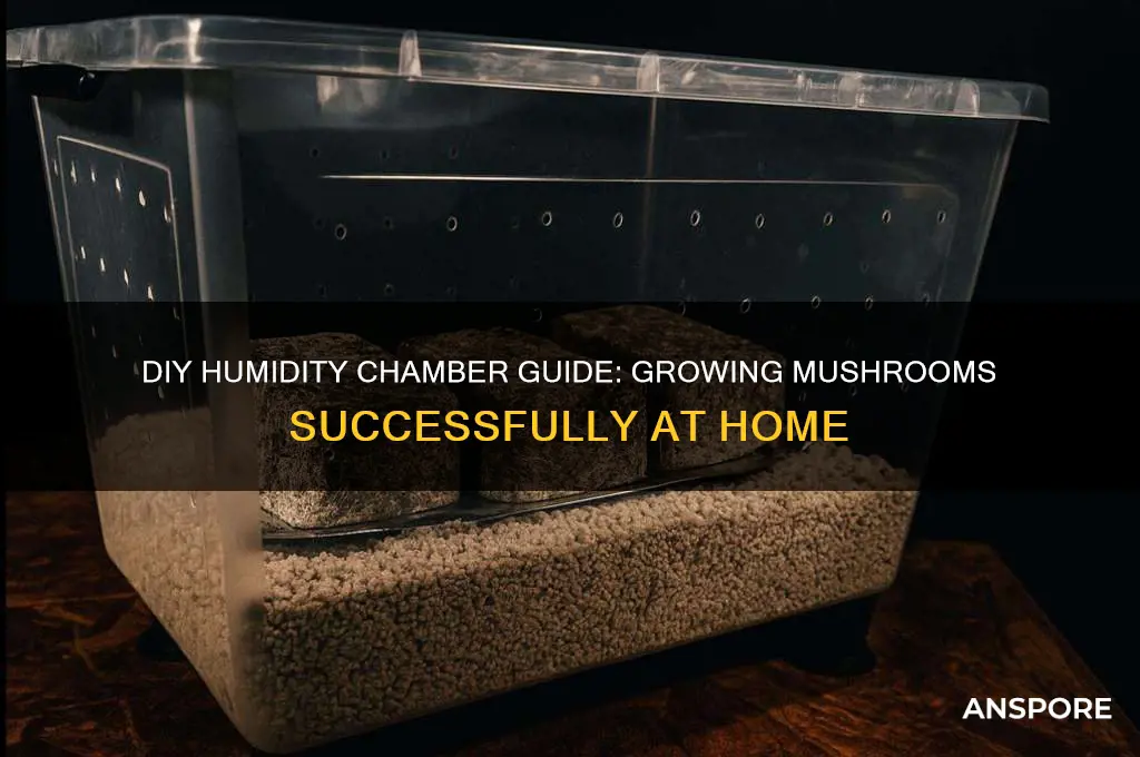 how to make a humidity chamber for mushrooms
