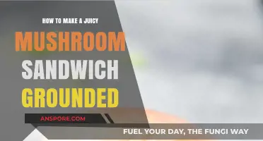 Perfectly Grounded: Crafting a Juicy Mushroom Sandwich Step-by-Step