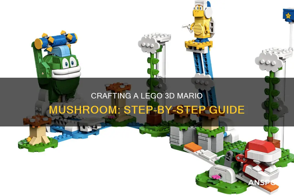how to make a lego 3d mario mushroom