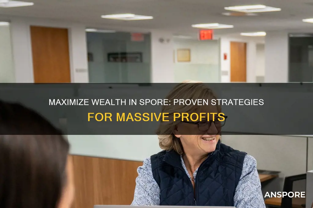 how to make a lot of money in spore