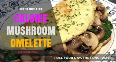 Healthy Mushroom Omelette Recipe: Low-Calorie Breakfast Delight