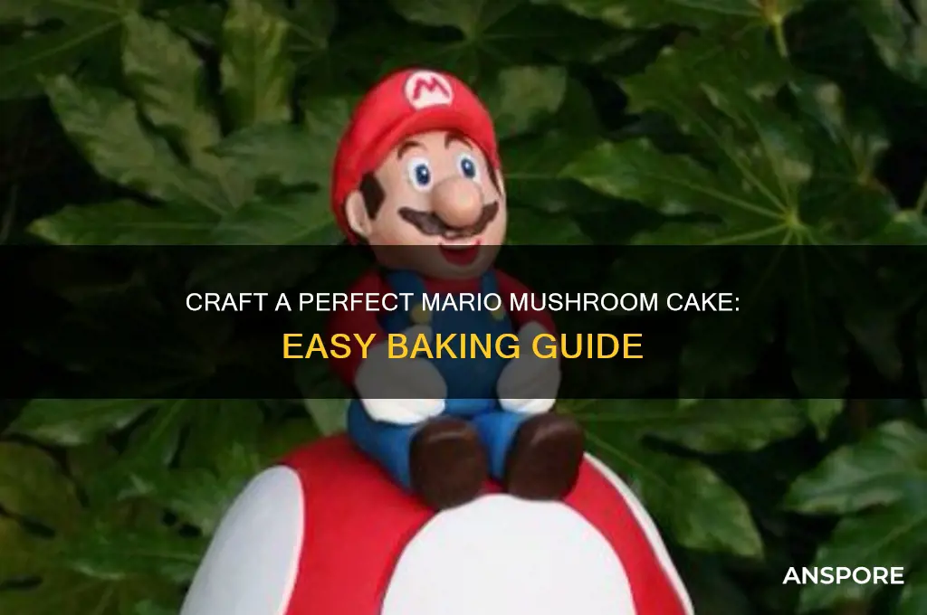 how to make a mario mushroom cake