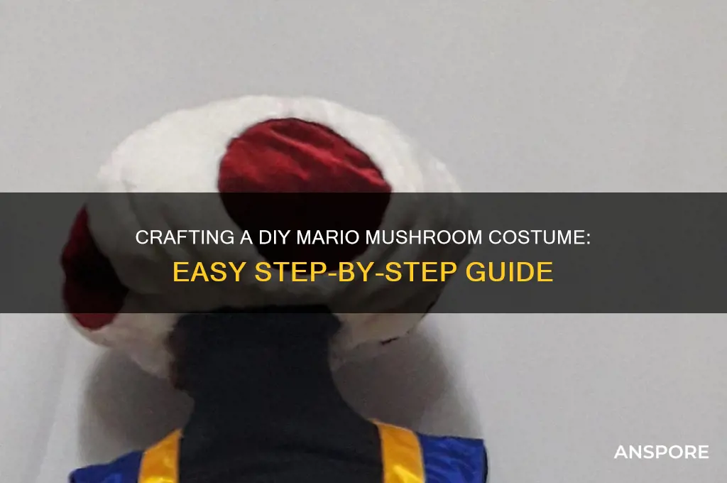 how to make a mario mushroom costume