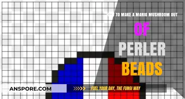 Crafting a Mario Mushroom with Perler Beads: A Fun DIY Guide