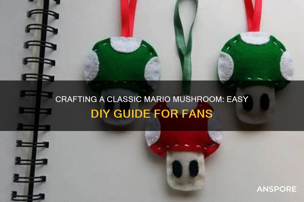 how to make a mario mushroom