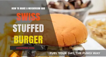 Juicy Mushroom Swiss Stuffed Burger: A Gourmet Twist on Classic Recipe