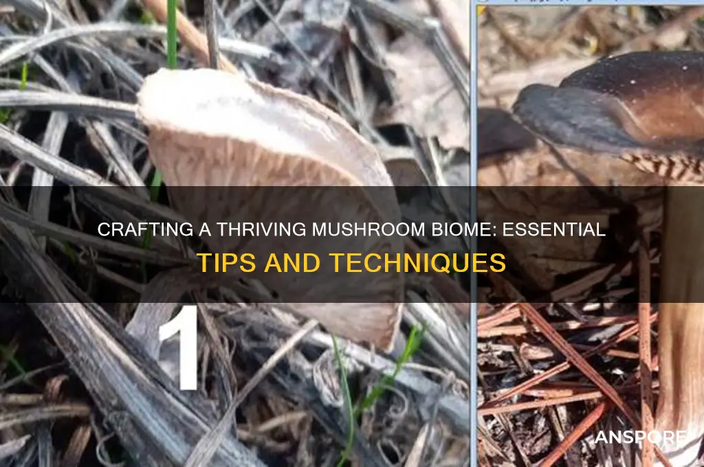 how to make a mushroom biome