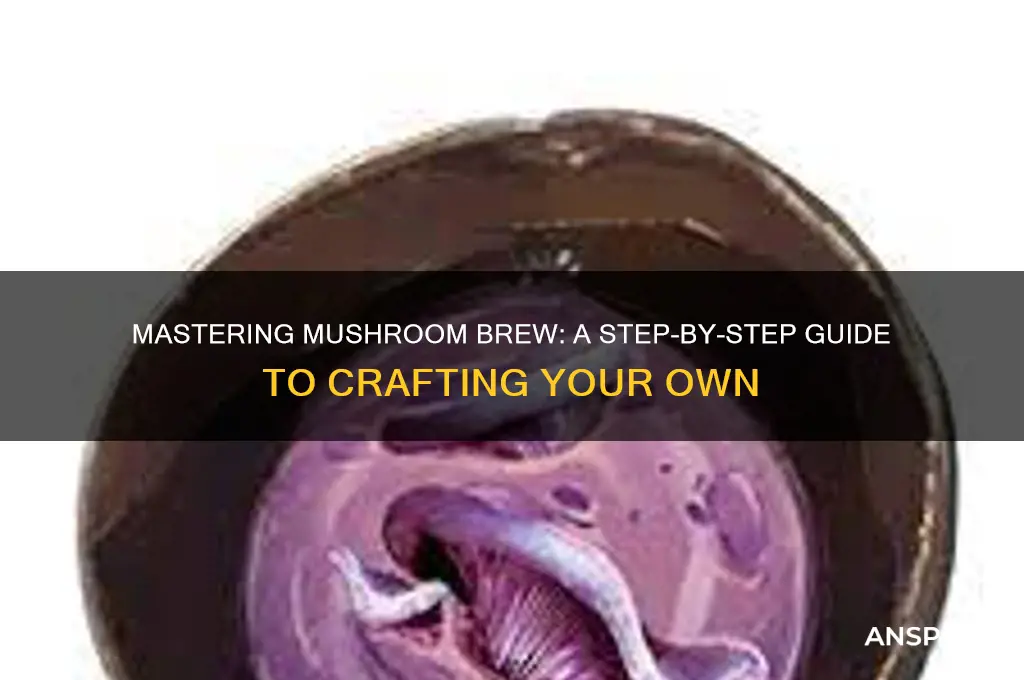 how to make a mushroom brew