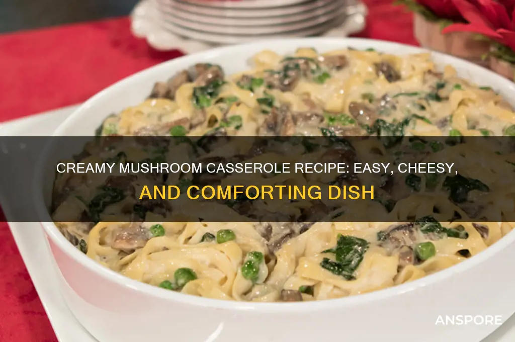 how to make a mushroom casserole