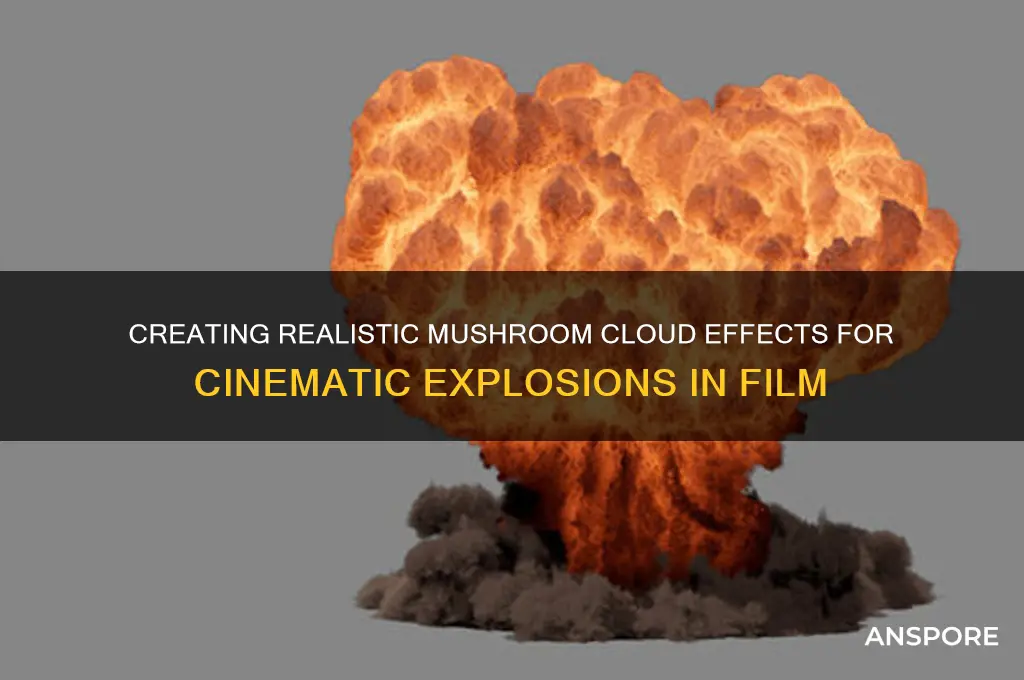 how to make a mushroom cloud for film