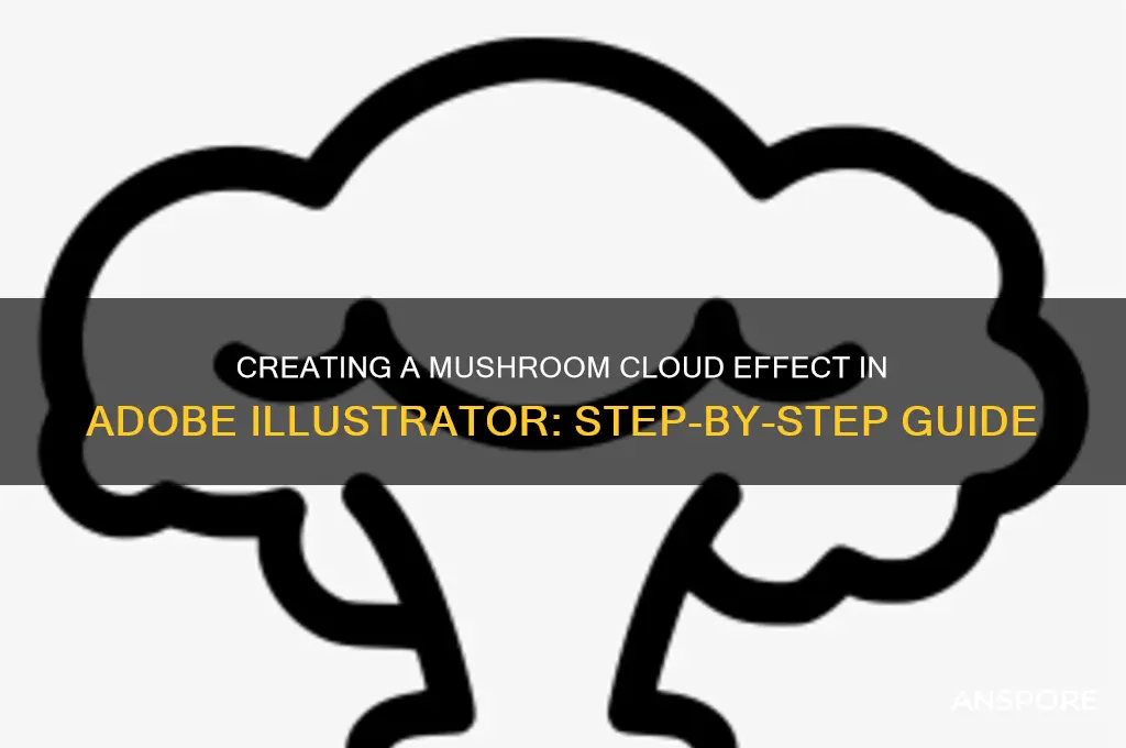 how to make a mushroom cloud in illustrator