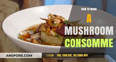 Crafting a Rich and Flavorful Mushroom Consommé: A Step-by-Step Guide