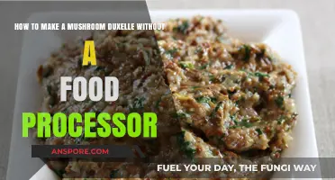 Hand-Chopped Mushroom Duxelle: Simple Steps for Perfect Flavor