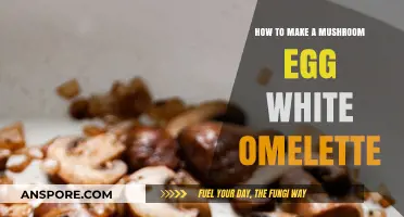 Fluffy Mushroom Egg White Omelette: Healthy, Quick Breakfast Recipe