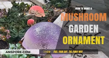Crafting a Whimsical Mushroom Garden Ornament: DIY Guide