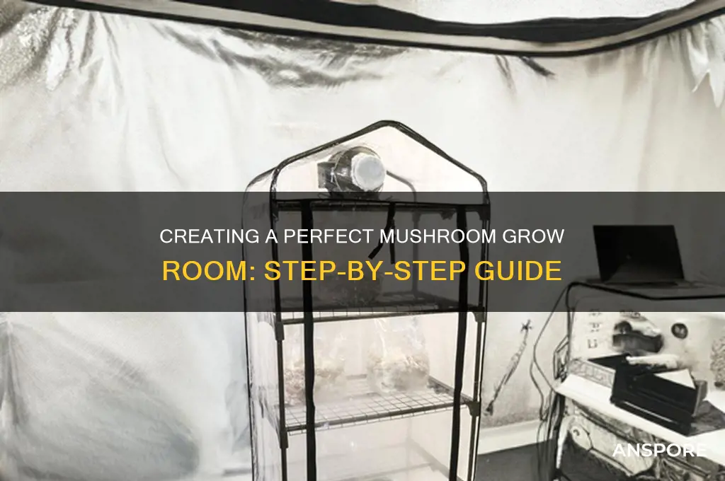 how to make a mushroom grow room