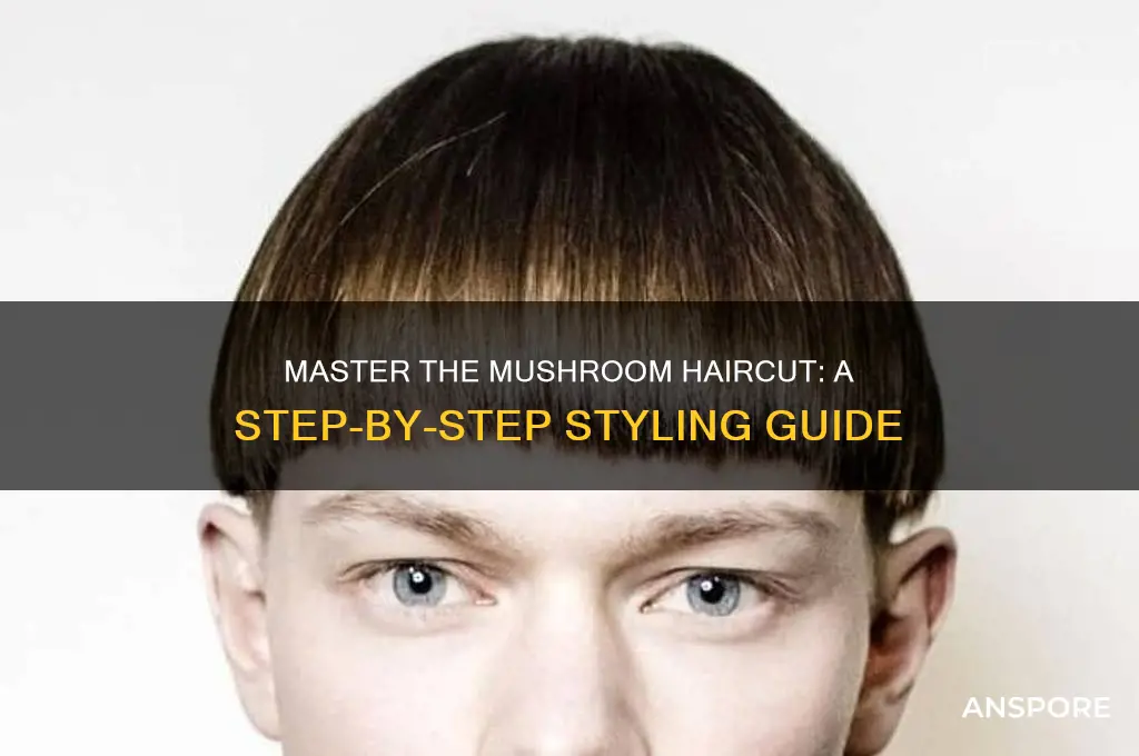 how to make a mushroom haircut