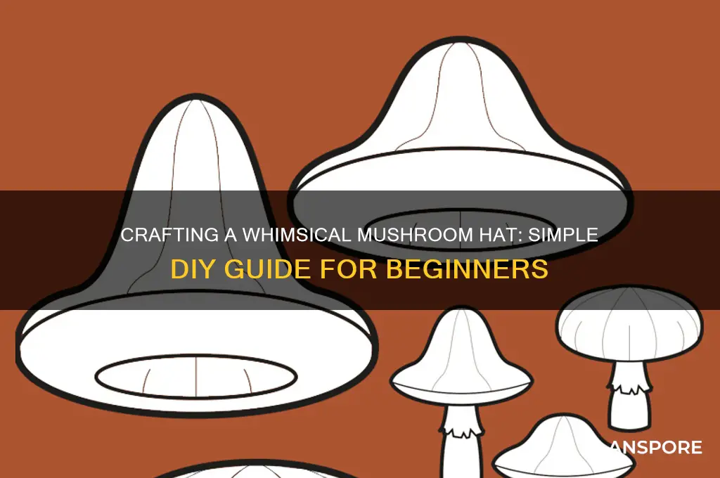 how to make a mushroom hat easy