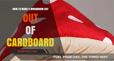 Crafting a Whimsical Mushroom Hat: Easy Cardboard DIY Guide