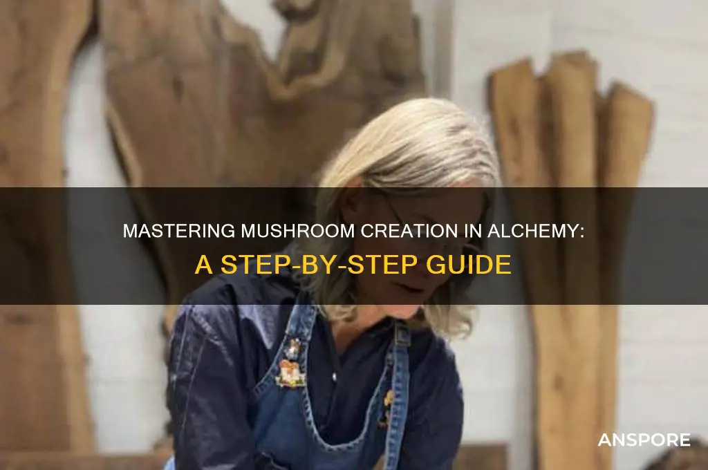 how to make a mushroom in alxemy