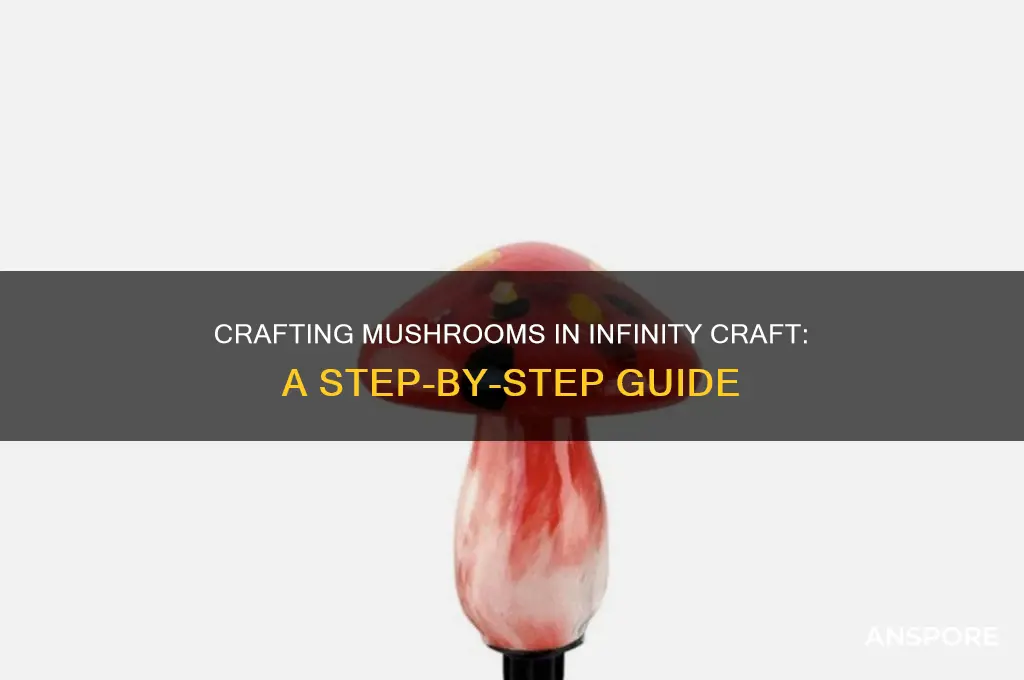 how to make a mushroom in infinity craft