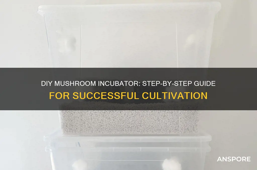 how to make a mushroom incubator